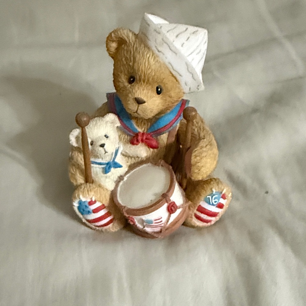 Gregory Patriotic Bear Figurine